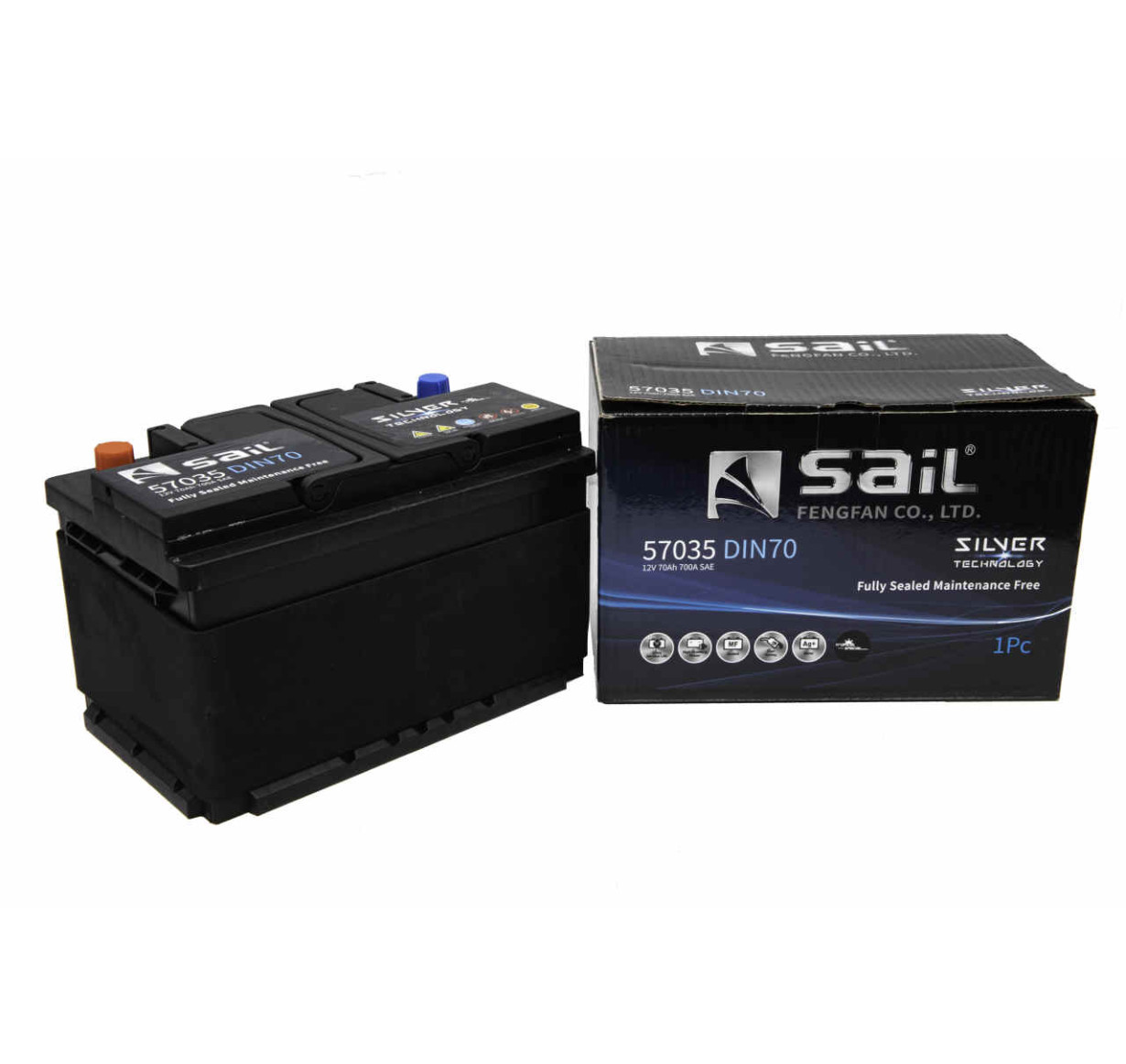 57035 DIN70 Sail Silver Technology