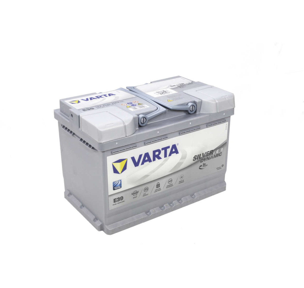 70Ah A7 Varta Silver Dynamic AGM | Made in Germany