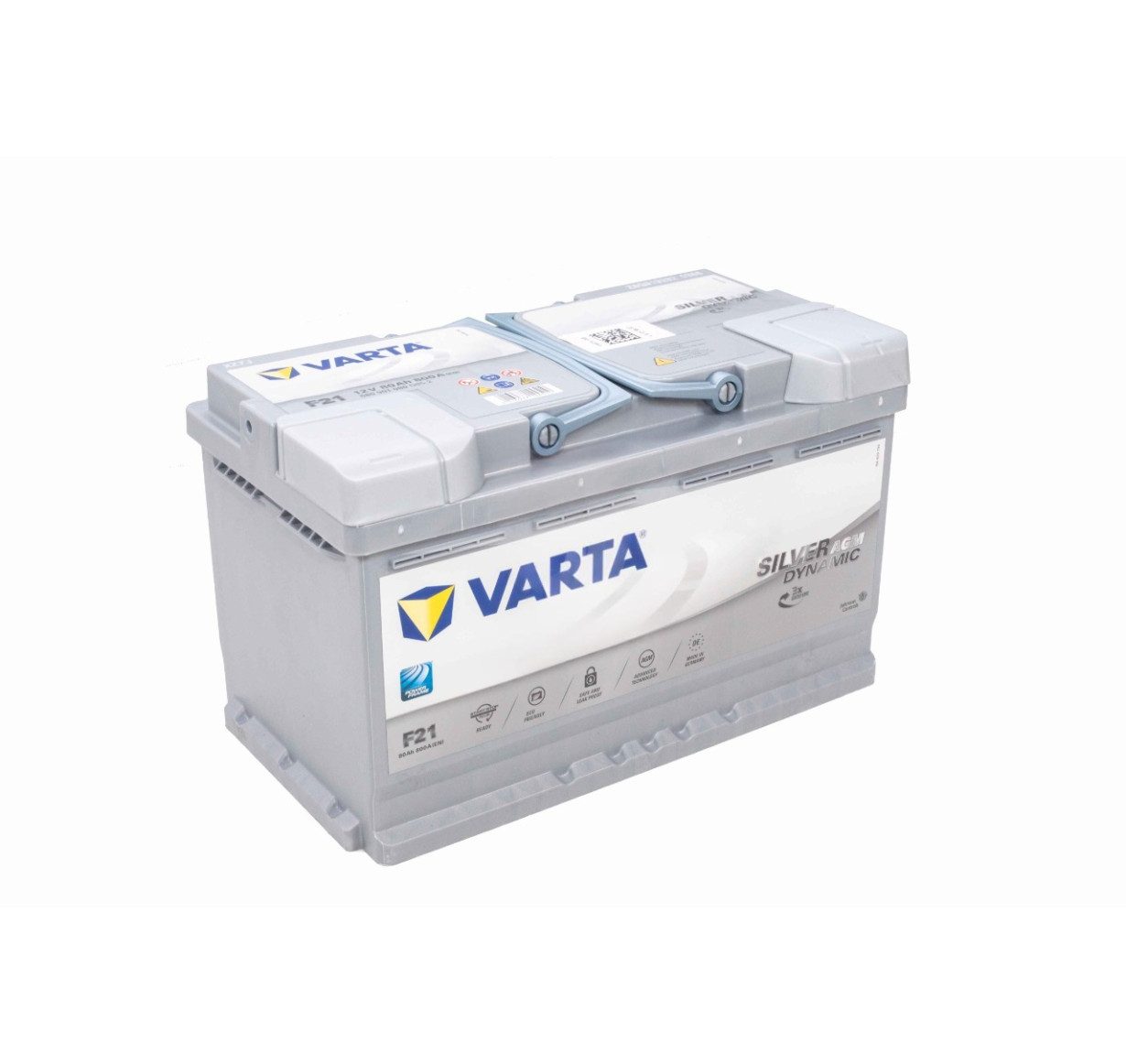 80Ah A6 Varta Silver Dynamic AGM | Made in Germany