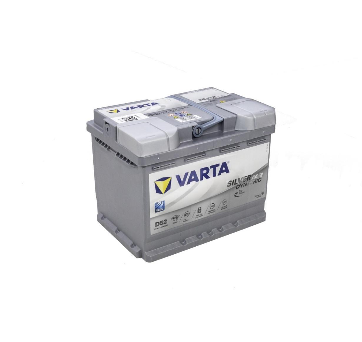 60Ah A8 Varta Silver Dynamic AGM | Made in Germany