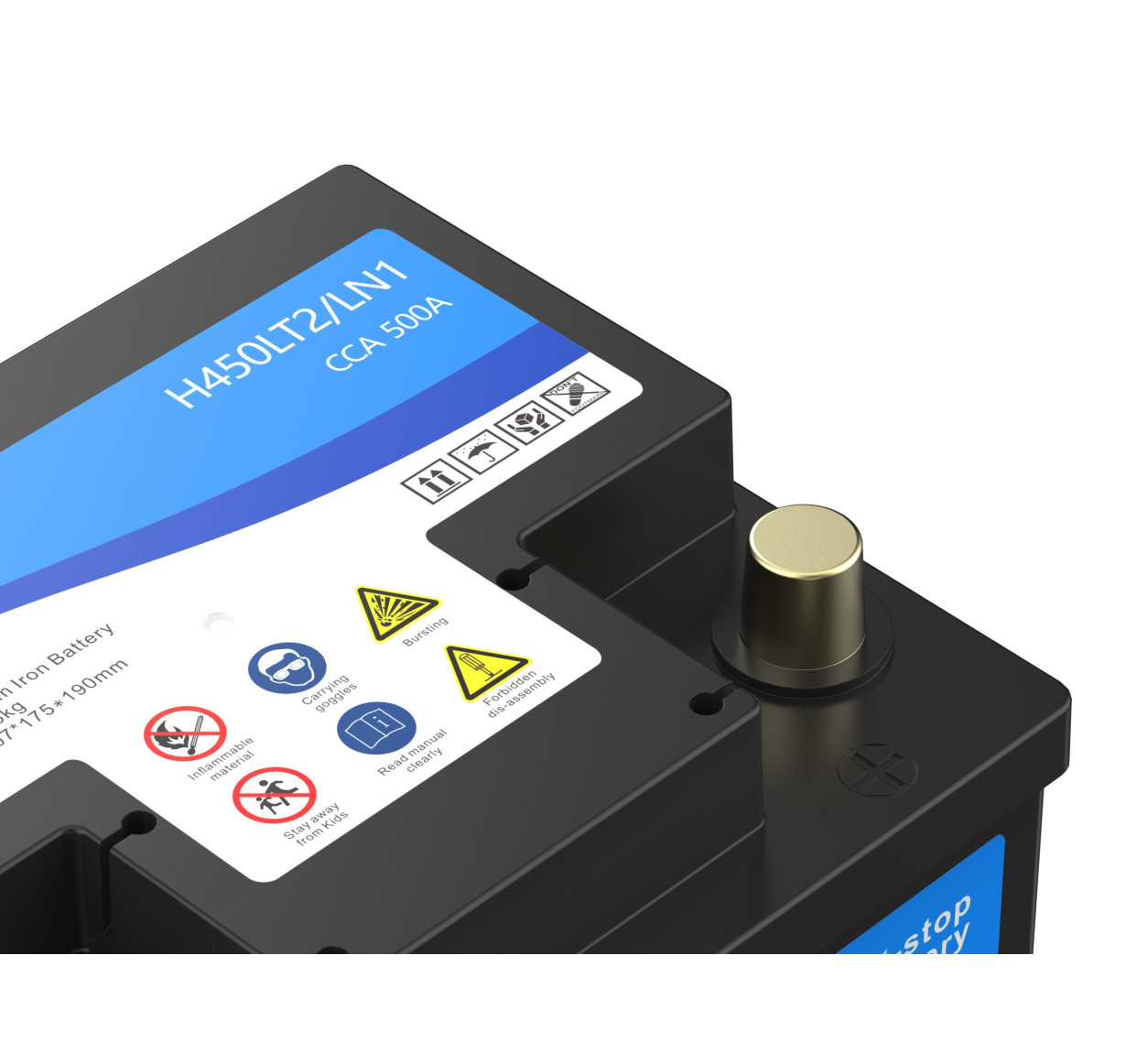 50Ah DIN50 LN1 Houny Lithium Ion LiFePO4